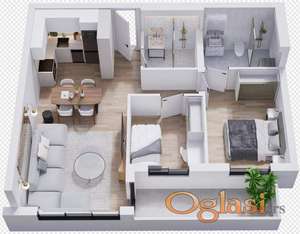 Prodaja stanova u izgradnji, Bulevar Patrijarha Pavla- kredit ✅